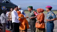 Pada hari kedua kunjungan kerja Jokowi memfokuskan pada ketersediaan energi listrik.