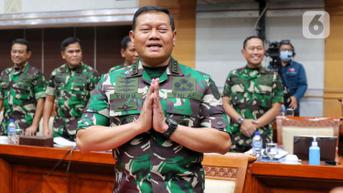 DPR Uji Kelayakan Calon Panglima TNI KSAL Yudo Margono