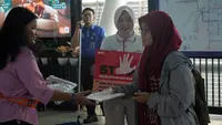 KAI Sosialisasi Anti Pelecehan LRT Jabodebek di Stasiun Dukuh Atas, Ajak Ciptakan Ruang Aman
