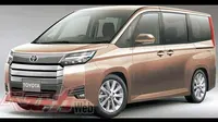 Prediksi Toyota minivan baru di Jepang (Best Car Web)