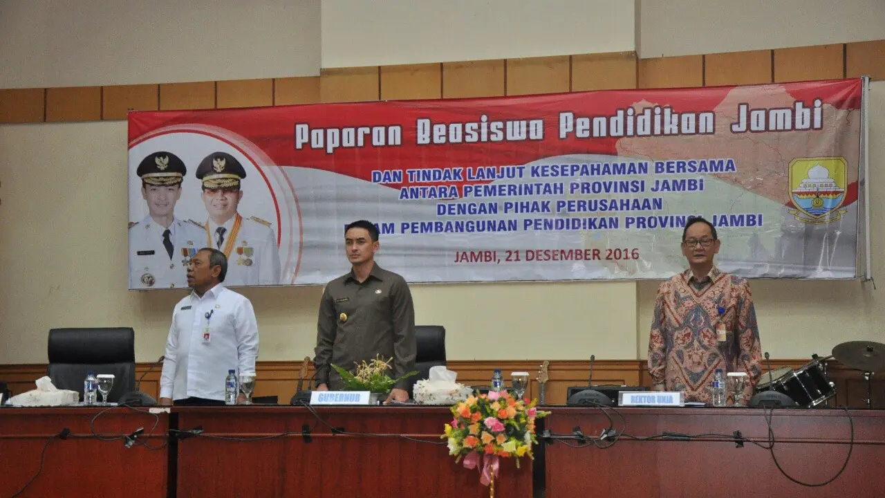 Beasiswa Jambi Zumi Zola