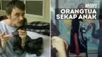 Saat ditemukan. Armando begitu kurus dan kurang gizi.