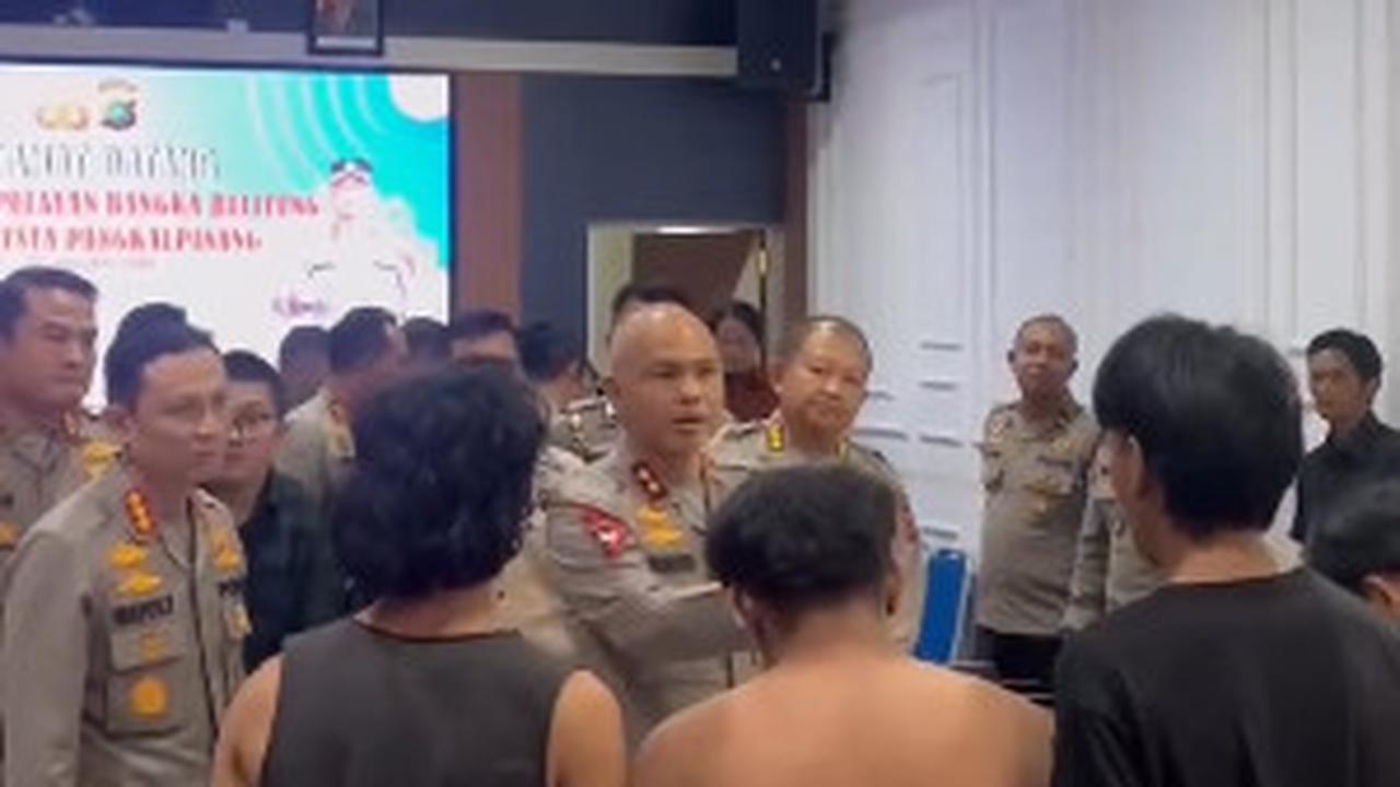 Pengecekan & Pembubaran Geng motor, Jenderal Bintang Dua Nyetir Bus Sendiri Anak Buah Duduk Santai di Belakang