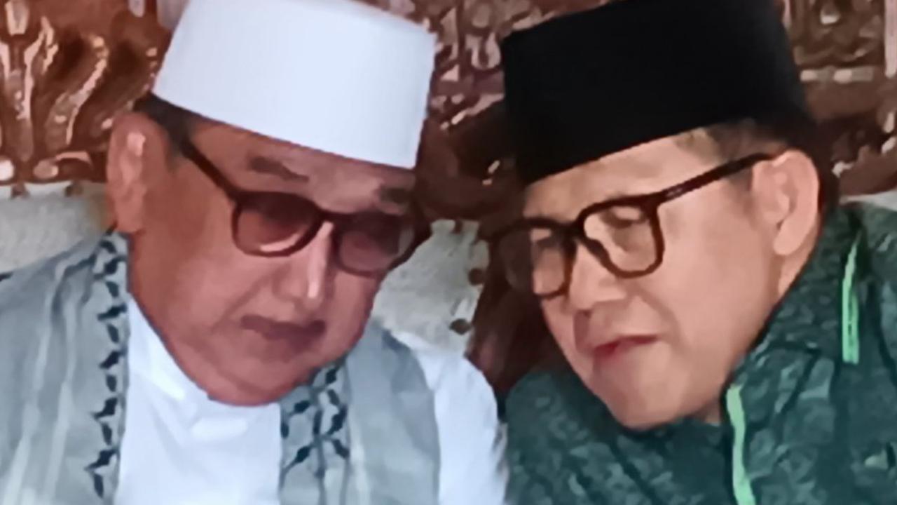 Sowan ke Ketua PB NU, Cak Imin Didoakan Jadi Wapres