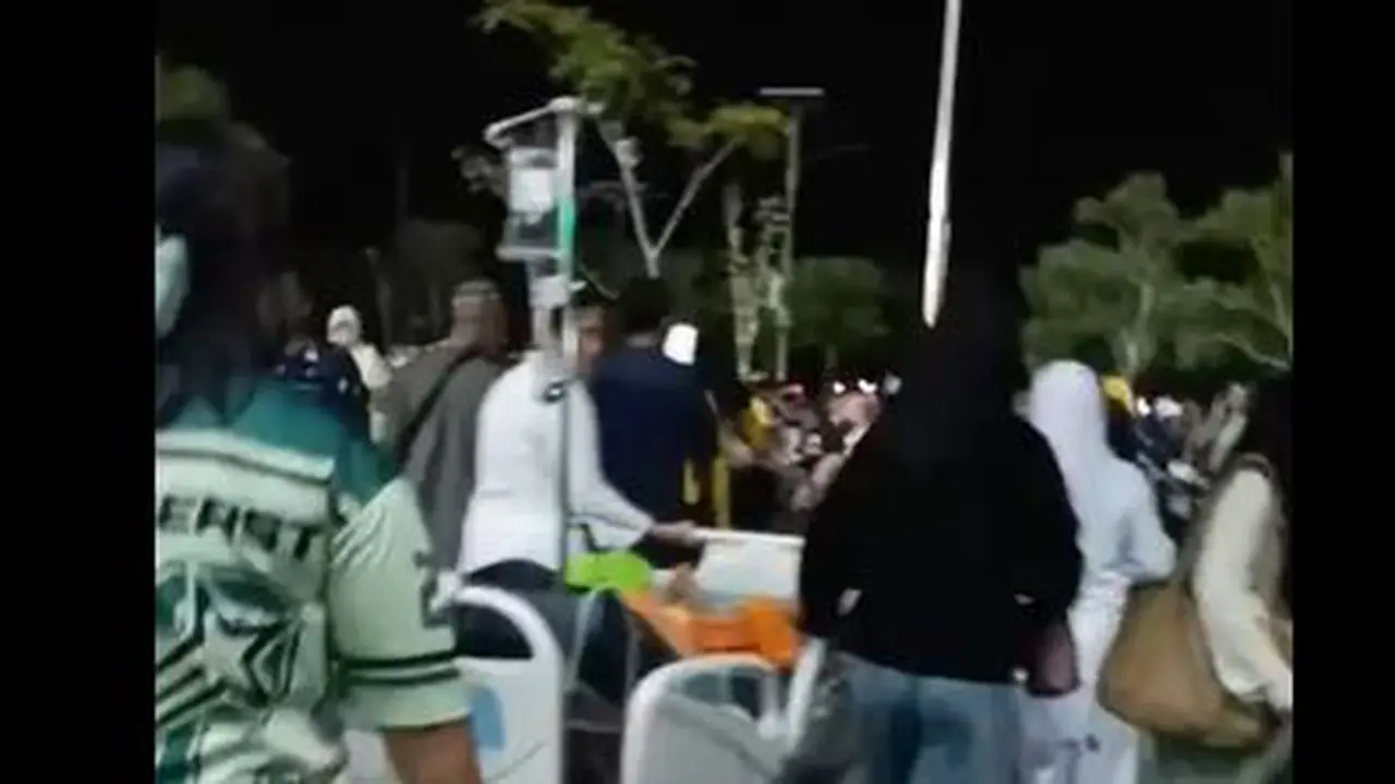 Suasana salah satu RS di Kota Tarakan, saat terjadi gempa