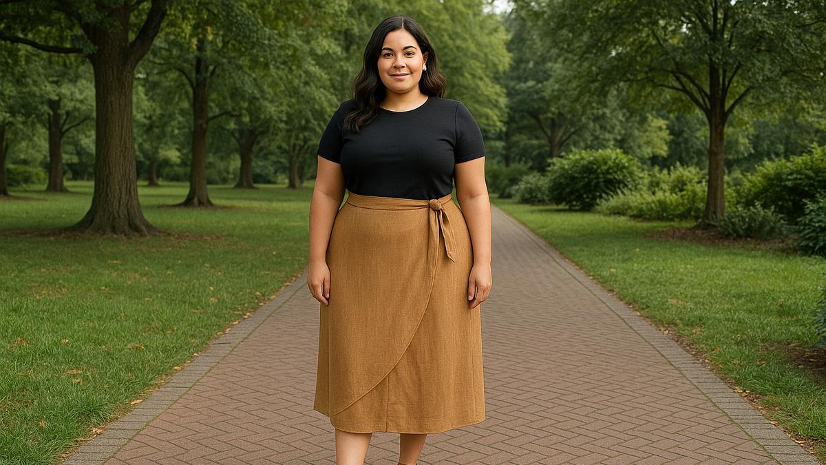 6 Contoh Rok Panjang untuk Orang Plus Size dan Tidak Terlalu Tinggi, Tampil Lebih Ramping