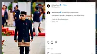 Salah satu yang menjadi tokoh kunci dibalik keberhasilan serta megahnya Upacara 17 Agustus di IKN Kaltim adalah Mantan Menparekraf Wishnutama Kusubandio. (Instagram @wishnutama)