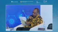 Wakil Menteri Dalam Negeri John Wempi Wetipo&nbsp;dalam Leader&rsquo;s Talk Festival Ekonomi dan Keuangan Digital Indonesia (FEKDI), Nusa Dua, Bali, Senin (11/7/2022)