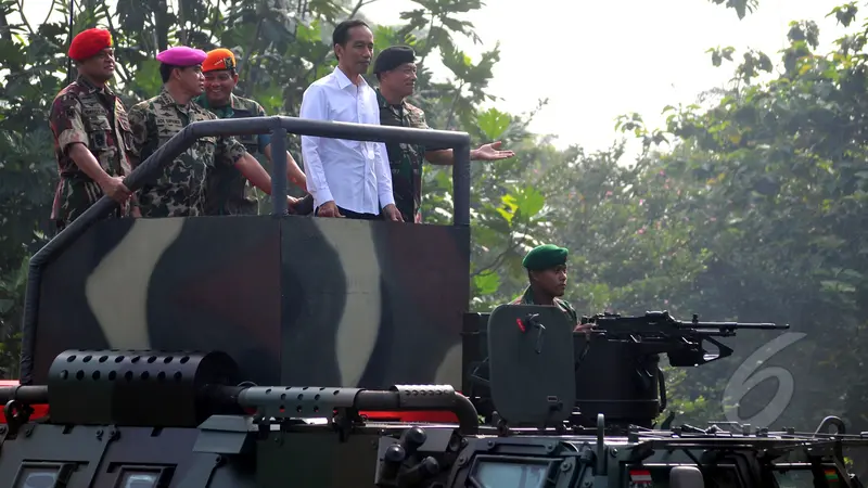 TNI Siapkan Panser Khusus untuk Jokowi