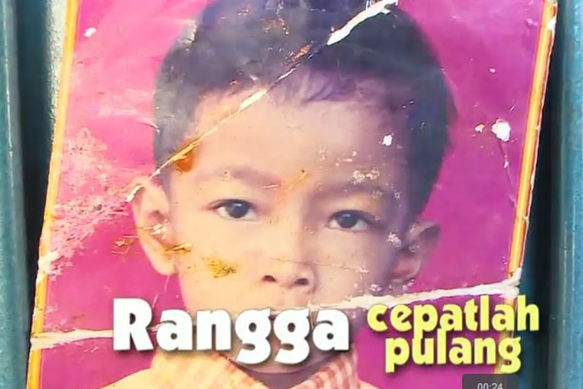 Info Orang Hilang: Rangga Cepatlah Pulang
