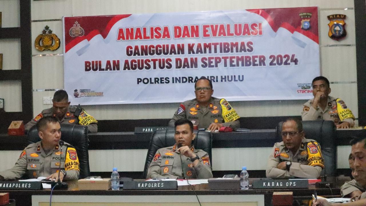 Kapolres Inhu ke Anak Buah: Jaga Netralitas, jangan Terlibat Politik Praktis!