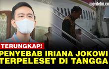 VIDEO: Terungkap, Sebab Iriana Jokowi Terpeleset di Tangga Pesawat Saat Tiba di Bali