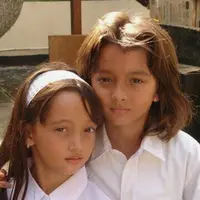 Masa kecil Megan Domani dan Bryan Domani (Instagram/megandomani1410)