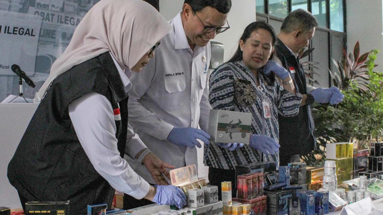 FOTO: BPOM dan Polisi Gagalkan Peredaran Obat Ilegal Bernilai Miliaran di Jakarta Barat