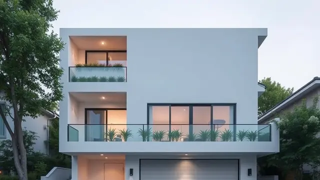 Bentuk Rumah Minimalis ada Garasi (Sumber: qween.ai)