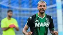 4. Francesco Caputo (Sassuolo) - 19 gol. (AFP/Vincenzo Pinto)