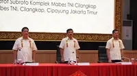 Ketua Umum PB Forki, Panglima TNI Marsekal Hadi Tjahjanto S.Ip (tengah) saat memimpin rapat pleno di Jakarta (istimewa)