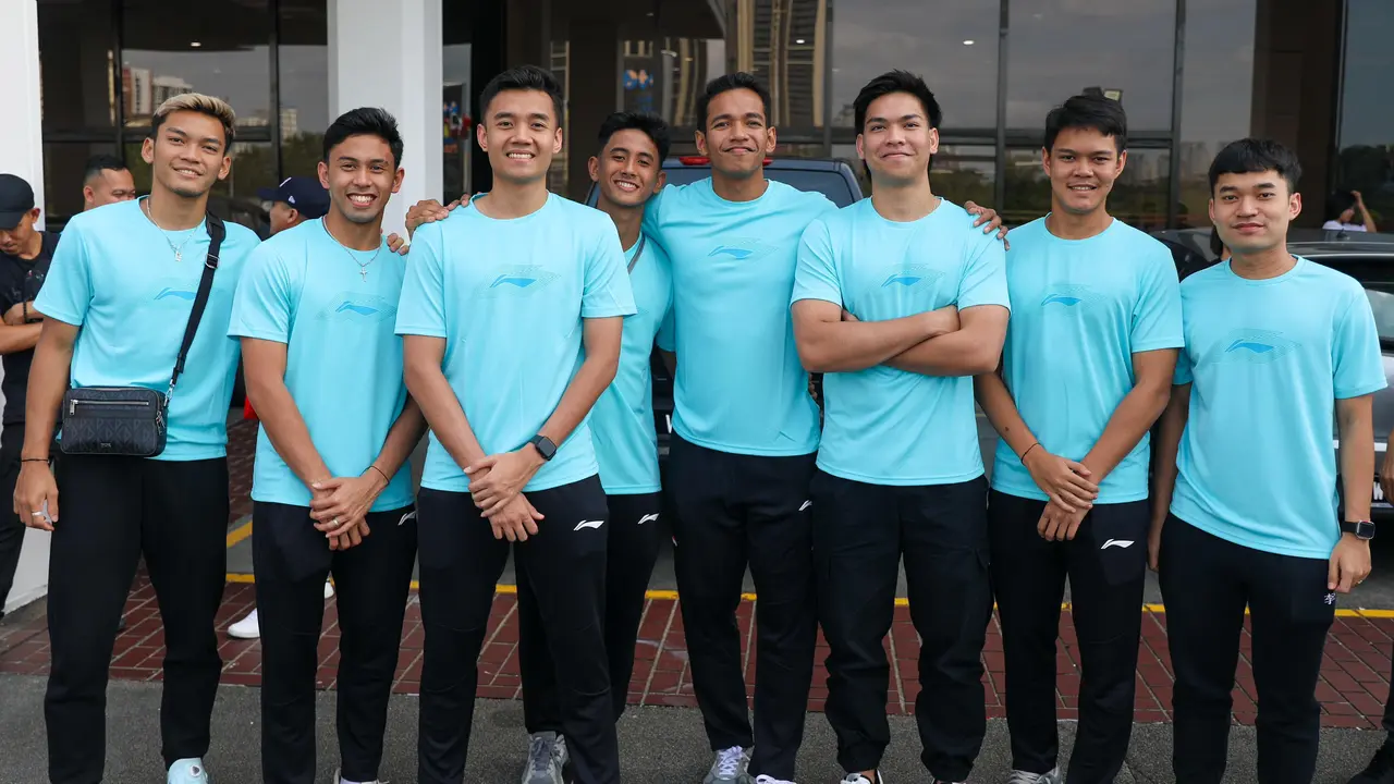 FOTO Tim Bulutangkis Indonesia di Ajang Kejuaraan Bulutangkis Beregu Asia (BATC) 2024