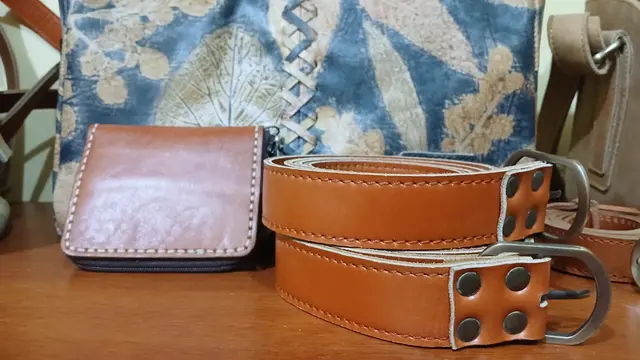 Produk Tas Kulit dari Bingah Leather Craft Sukoharjo