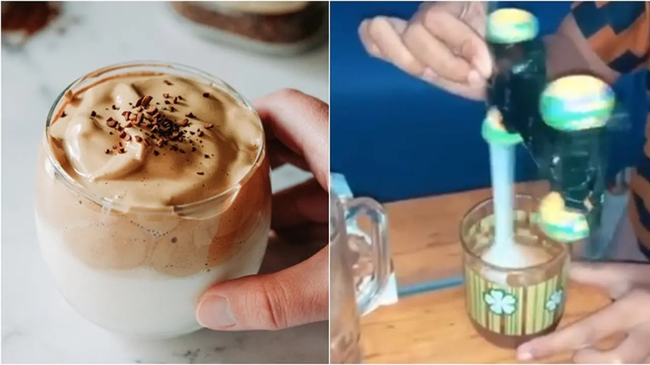4 Cara Nyeleneh Bikin Dalgona Coffee, Ada yang Pakai Tamiya