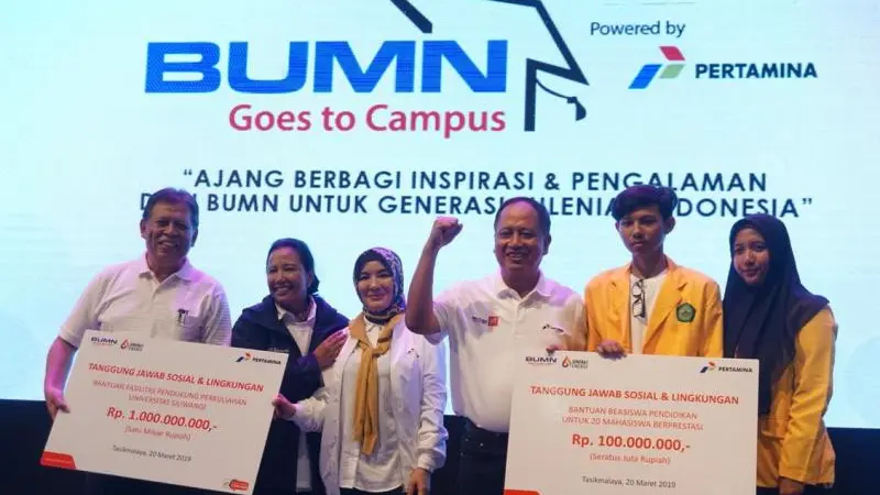 Pertamina Tebar Inspirasi Bagi Generasi Milenial Tasikmalaya