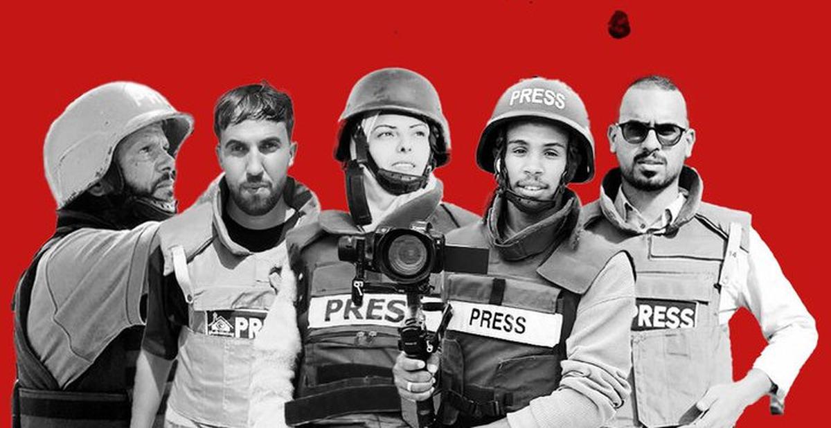 5 jurnalis gaza