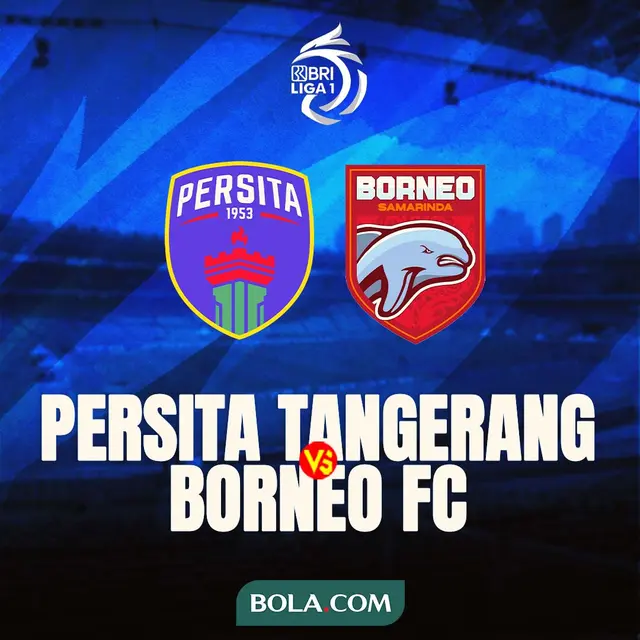 BRI Liga 1 - Persita Tangerang Vs Borneo FC
