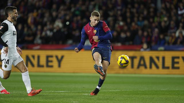 Foto: Penampilan Fenomenal Fermin Lopez Saat Bawa Barcelona Remukkan Valencia, Samai Rekor Lionel Messi
