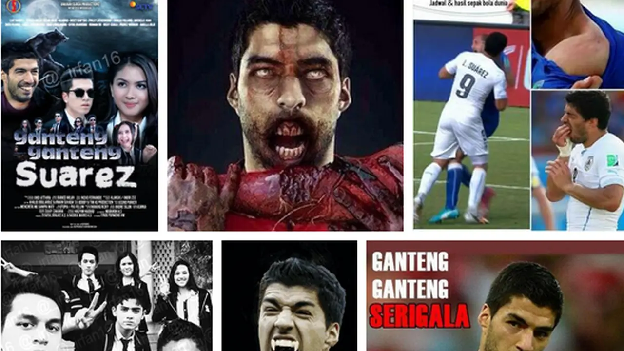Meme `Ganteng Ganteng Suarez` Banjiri Twitter