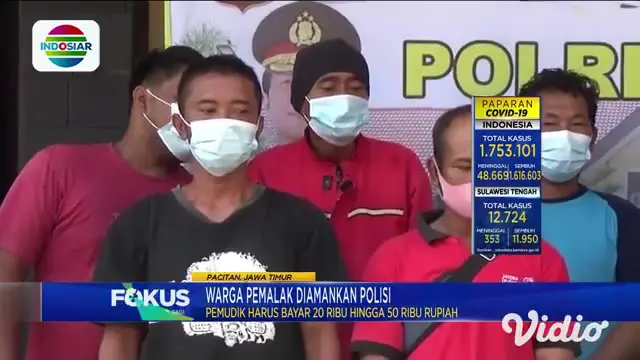 Polisi mengamankan 12 warga yang membantu pemudik lolos dari petugas penyekatan perbatasan Jawa Tengah dan Jawa Timur. Sebanyak 11 di antaranya merupakan warga Kabupaten Wonogiri, Jawa Tengah, dan seorang lainnya merupakan warga Pacitan, Jawa Timur.