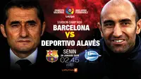 Barcelona vs Deportivo Alaves (Liputan6.com/Abdillah)