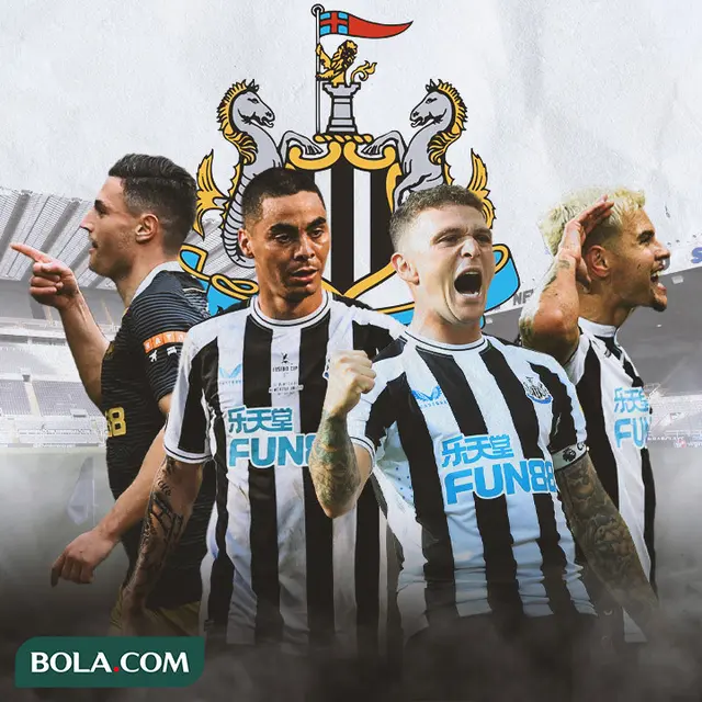 Newcastle United - Fabian Schar, Miguel Almiron, Kieran Trippier, Bruno Guimaraes