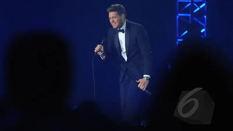 Konser Michael Buble di Indonesia Sukses Hipnotis Penonton