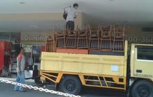 Mal Tebet Green disegel, truk mulai angkut barang milik restoran
