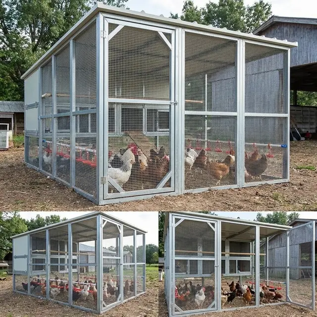 Kandang Koloni untuk Ayam