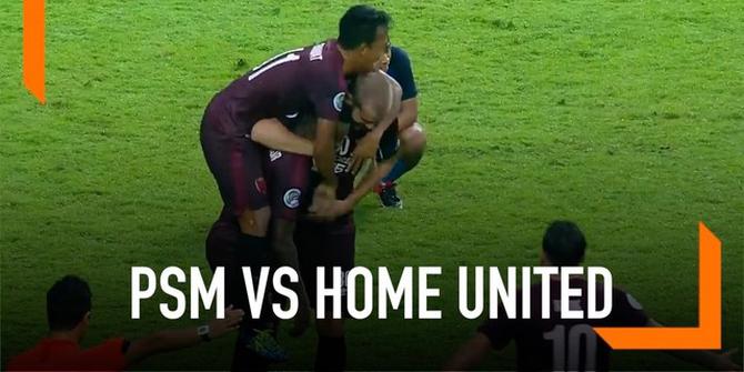 VIDEO: Hasil Piala AFC, PSM Vs Home United 3-2