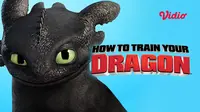 Karakter Toothless, naga berjenis Night Furry yang di takuti oleh warga Viking dalam film How to Train Your Dragon. (Dok. Vidio)