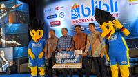 Konferensi pers Blibli Indonesia Open 2019 di Ritz-Carlton hotel, Jakarta, Rabu (26/6/2019). (Bola.com/Muhammad Adyaksa)