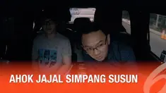 Dalam unggahan vlog perdananya, Ahok dan anaknya sempat melintasi simpang susun semanggi. Proyek yang disebut-sebut sebagai warisan ahok, bagaimana reaksinya ya?