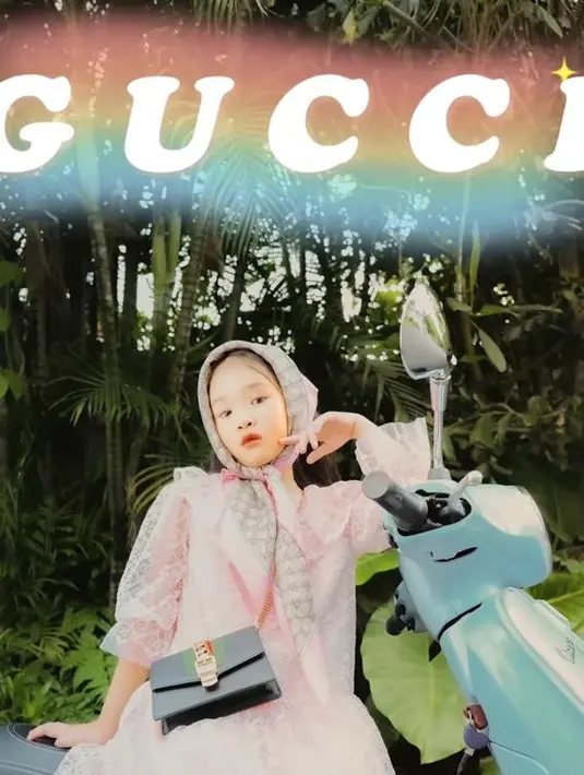 Kehebohan yang dibuat Thalia bukan hanya karena kecantikannya. (Instagram/thaliaputrionsu).