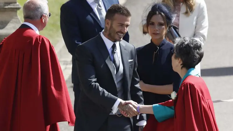 [Bintang] David Beckham di Royal Wedding