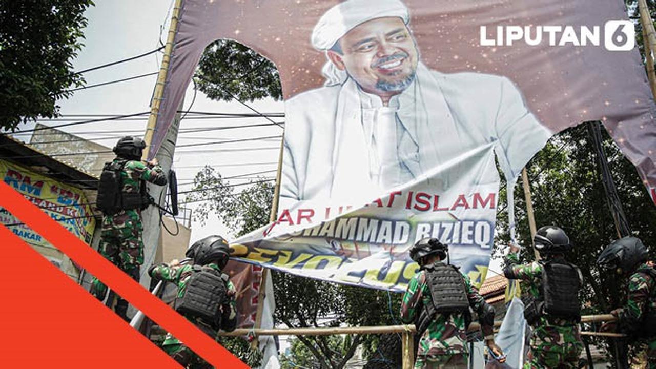 Banner Infografis Pencopotan Baliho Rizieq Shihab dan Wacana Pembubaran FPI. (Liputan6.com/Faizal Fanani)