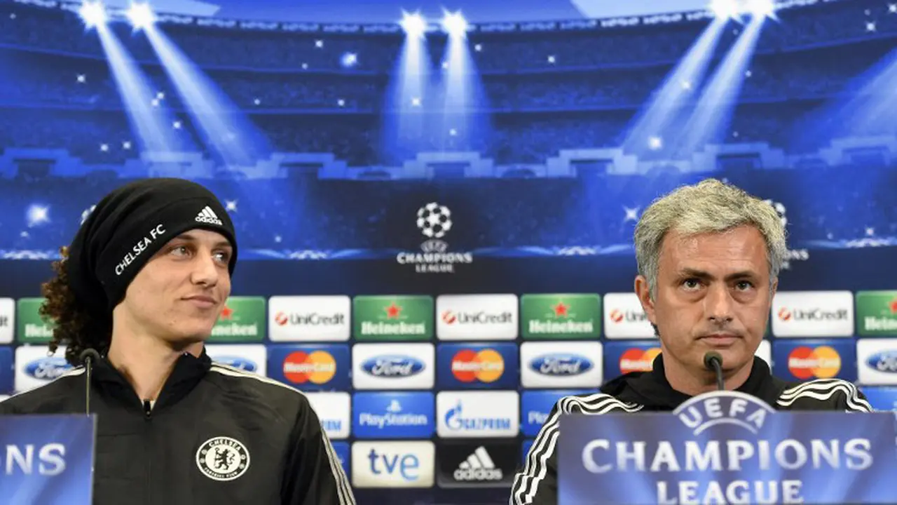David Luiz dan Jose Mourinho
