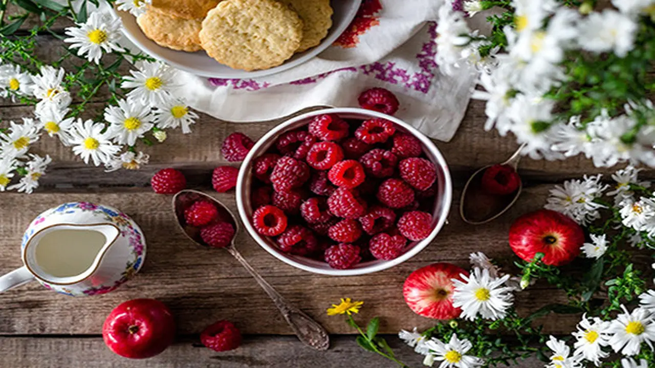 Ilustrasi raspberi