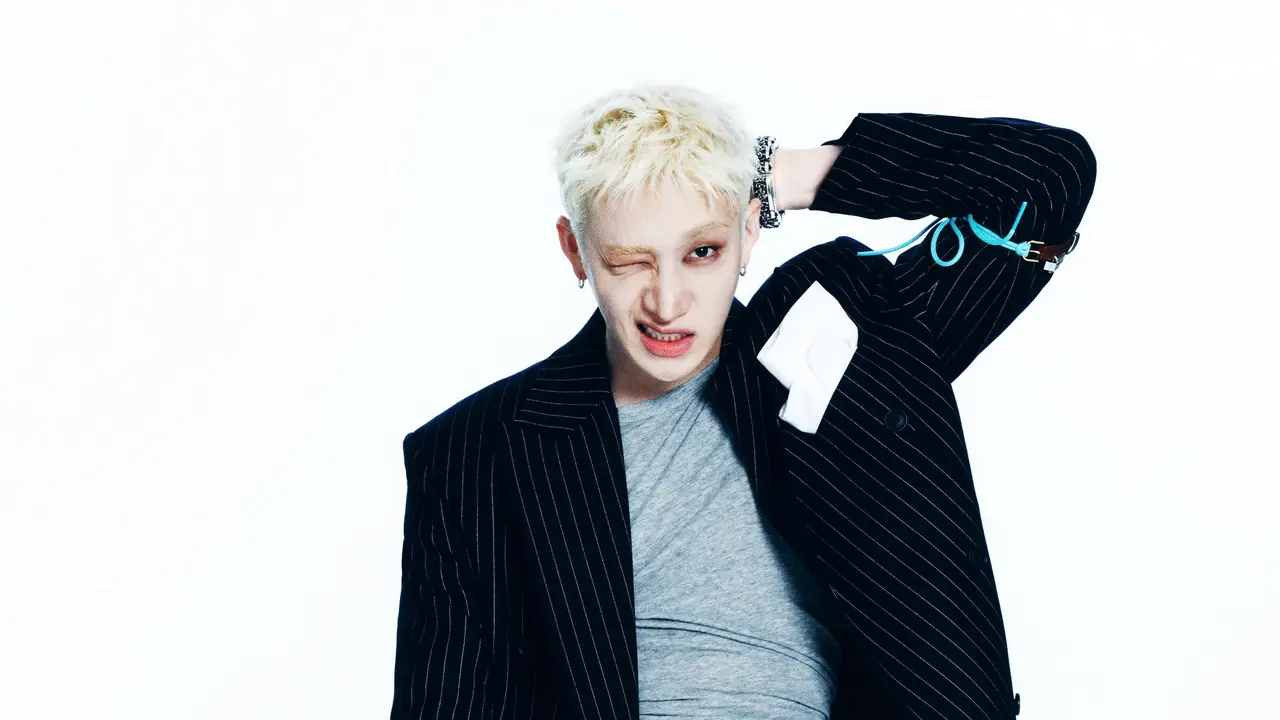 Bang Chan Stray Kids. (JYP Entertainment via Soompi)