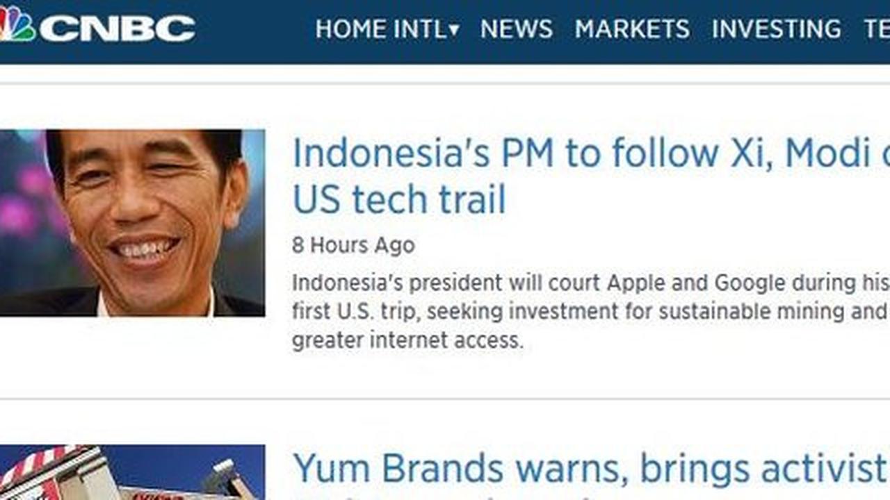 Portal berita Amerika tulis Jokowi sebagai perdana menteri Indonesia
