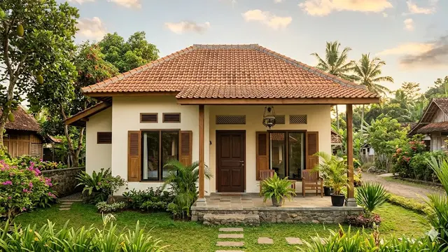 Model Rumah Sederhana Tapi Terlihat Mewah di Kampung