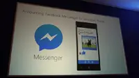 Facebook Messenger diklaim sebagai salah satu aplikasi yang paling dinanti oleh para pengguna Windows Phone. 