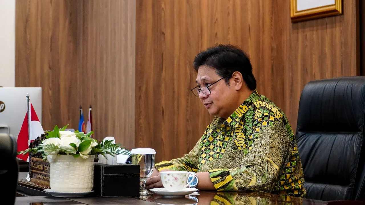 Menteri Koordinator Bidang Perekonomian Airlangga Hartarto. Dok Kemenko