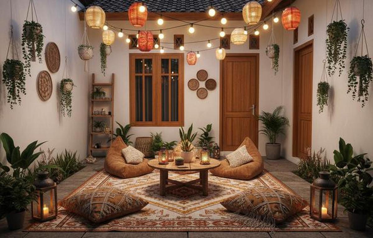 7 Halaman Belakang Rumah Kecil Tapi Estetik untuk Spot Foto Instagramable, Cocok Buat Nongkrong Santai di Rumah
